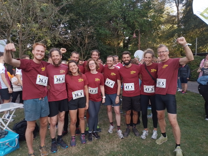 Zwei ZEGG Teams starten erfolgreich beim Bad Belziger Firmenlauf